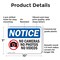 Signmission No Cameras No Photos No Videos, 10 in W x Rectangle, Plastic OS-2PACK-NS-P-710-L-14402 - alternate 7
